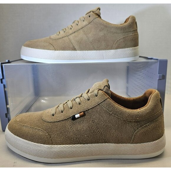 Allen Edmonds Men\'s Bone Beige Suede Holden Beach Comfort Sneaker Size 7D main image 12